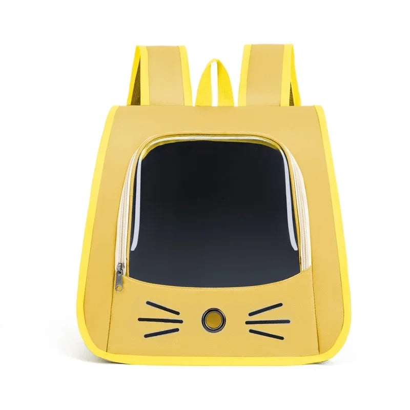 Breathable Cat Carrier Backpack for Outdoor Travel - Smarsty