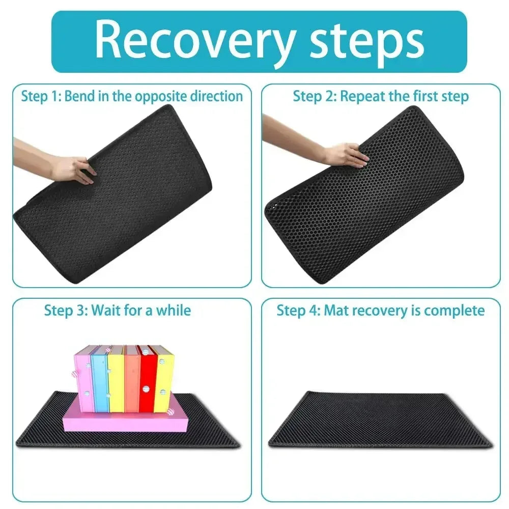 Waterproof Cat Litter Mat with Non Slip Design - Smarsty