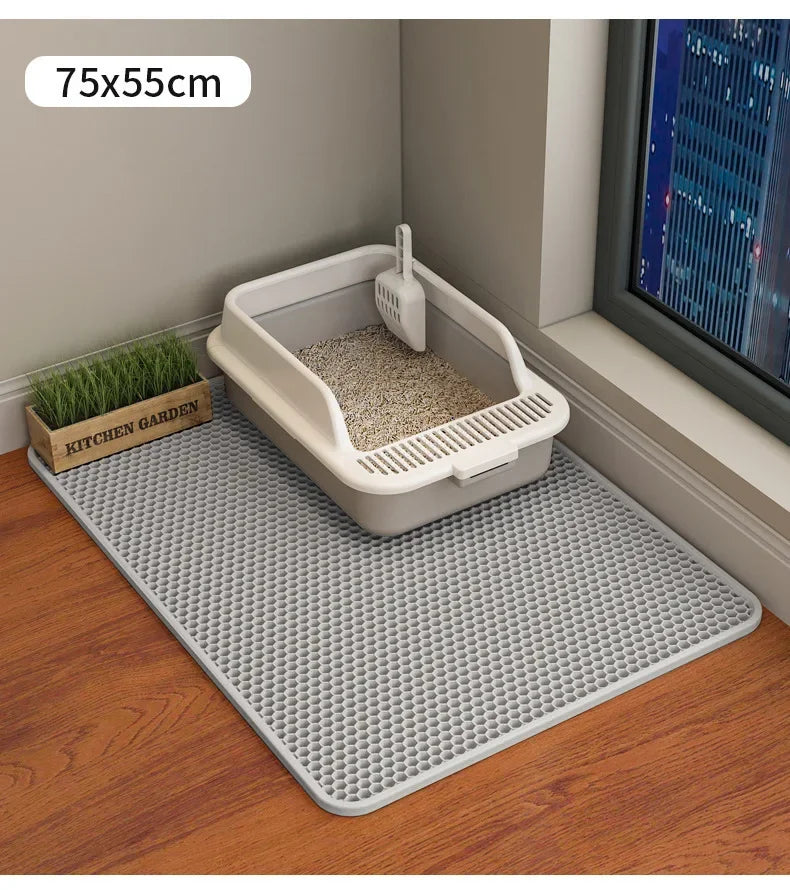 Waterproof Cat Litter Mat with Non Slip Design - Smarsty