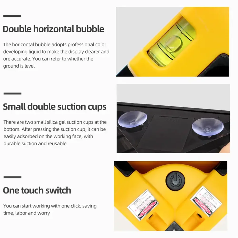 90 Degree Infrared Laser Level for Accurate Measurement - Smarsty