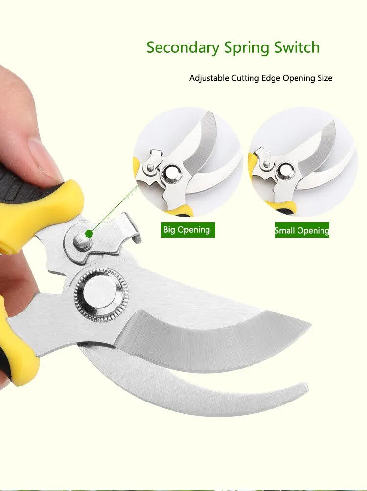 Professional Bypass Pruning Shears for Effortless Cutting - Smarsty