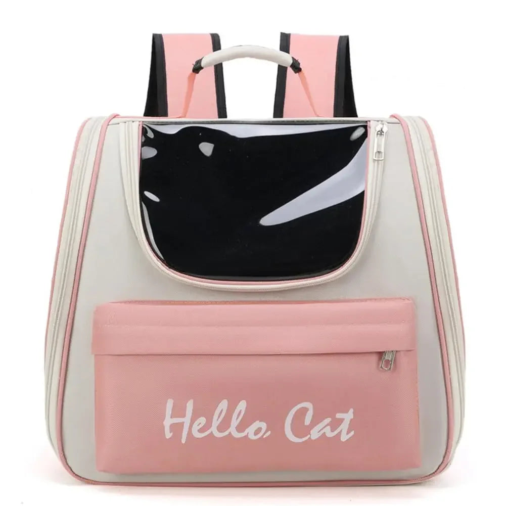 Windproof Cat Carrier Backpack for Travel and Comfort - Smarsty