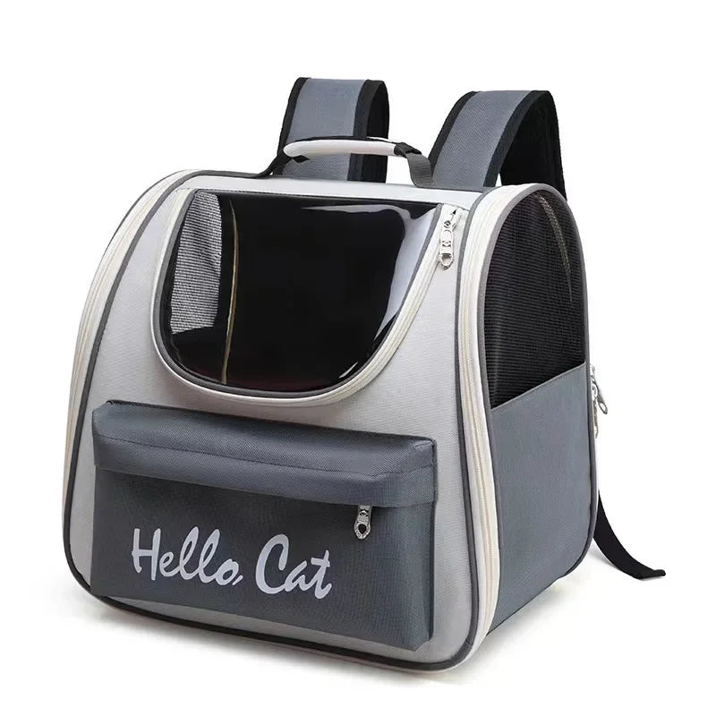 Windproof Cat Carrier Backpack for Travel and Comfort - Smarsty