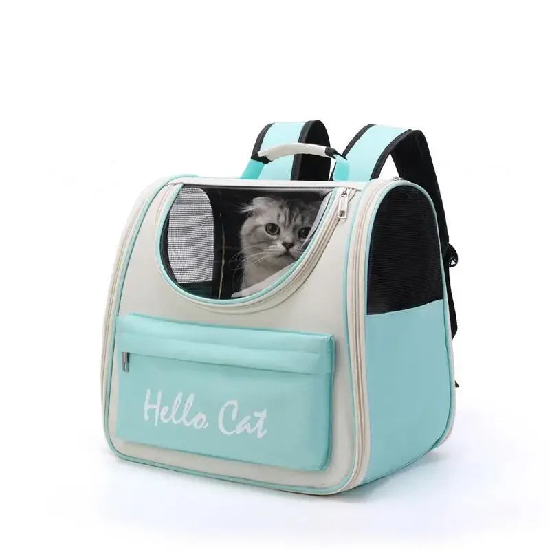 Windproof Cat Carrier Backpack for Travel and Comfort - Smarsty