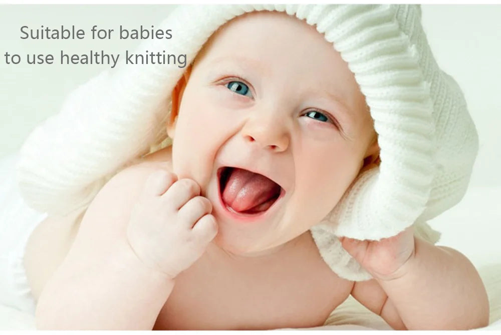 Soft Wool Milk Cotton Yarn for Knitting and Crochet - Smarsty