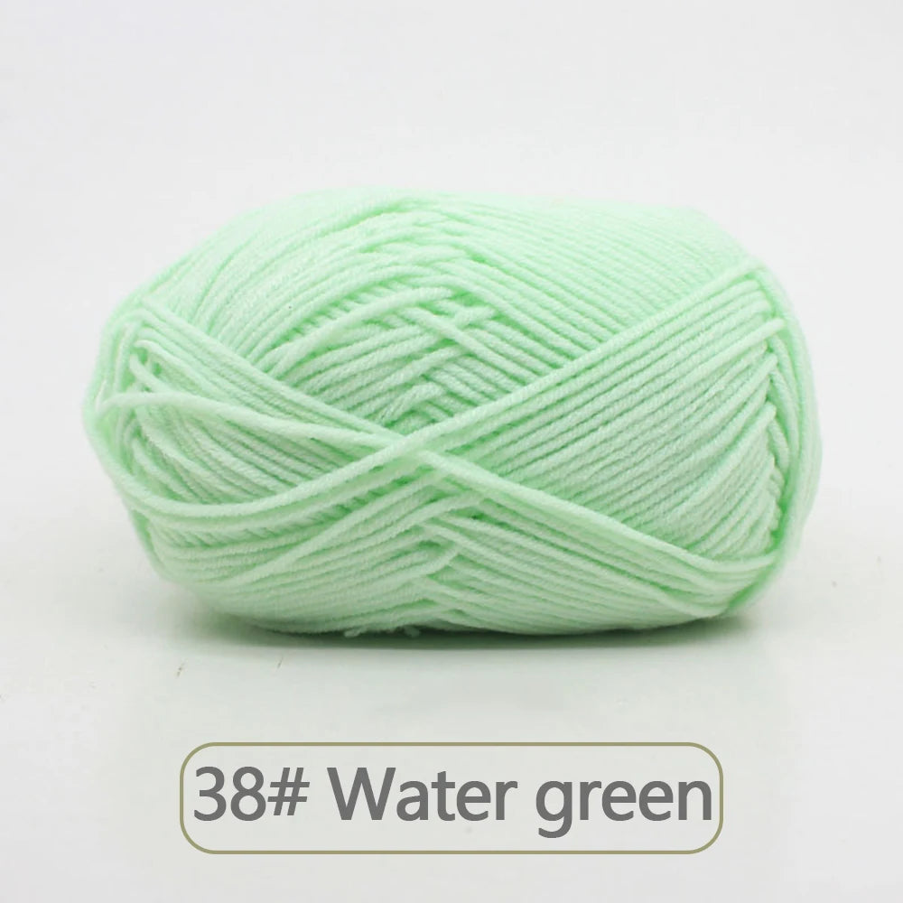 Soft Wool Milk Cotton Yarn for Knitting and Crochet - Smarsty