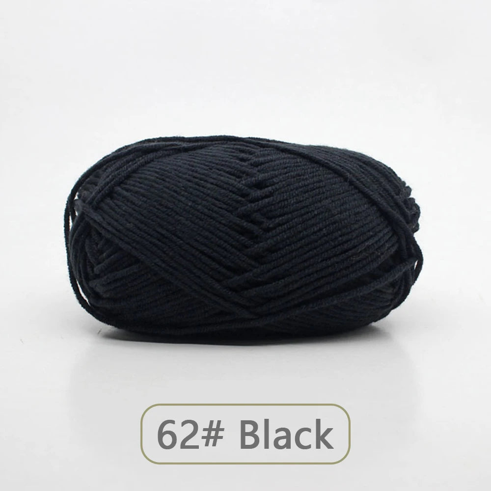 Soft Wool Milk Cotton Yarn for Knitting and Crochet - Smarsty