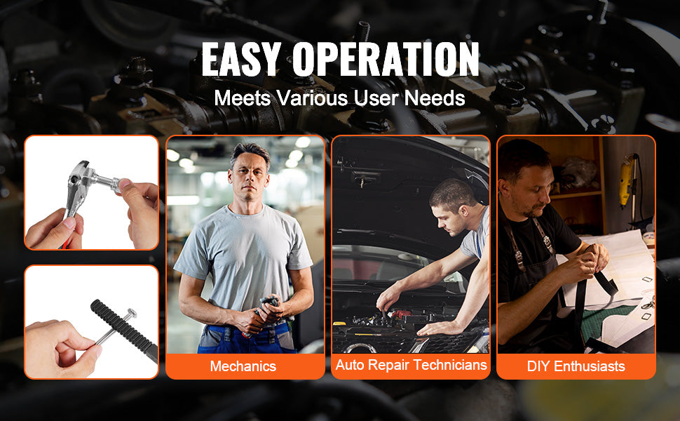 SucceBuy Thread Chaser Set UNC UNF Metric Thread Restorer Tool Rethreading Tool Kit Heat Treated Steel Mechanics DIY Enthusiast