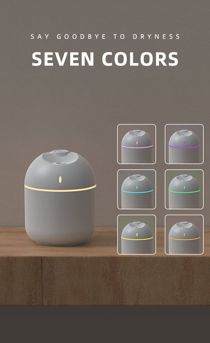 270ML Cool Mist Aroma Diffuser with LED Light - Smarsty