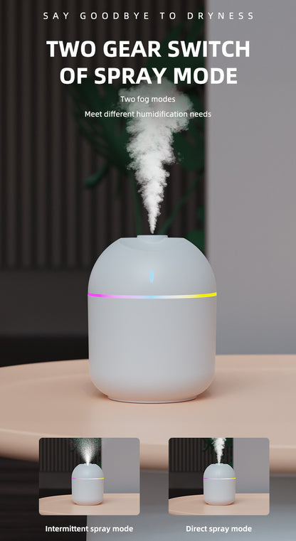 270ML Cool Mist Aroma Diffuser with LED Light - Smarsty