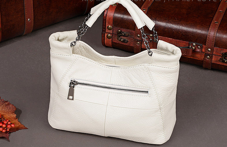Cow Leather Saddle Bag For Women Mini Tote Luxury Daily - Smarsty