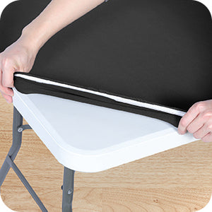 Spandex Table Cover for Rectangle Tables, Washable and Waterproof - Smarsty