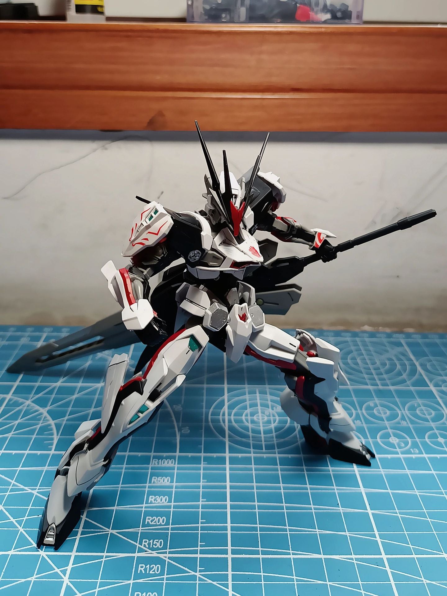 King Astray MHF-01 HG 1/144 PB Limit Assemble The Model Action Figures Children'S Mecha Toys Desktop Decoration Gift Collectible