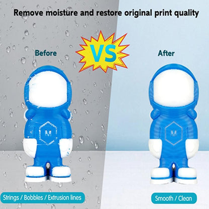 Sovol 2 Rolls Filament Dehydrator Spool Holder Filaments Dry Box for 1.75mm, 2.85mm ABS PLA PETG TPU FDM Material 3D Printer