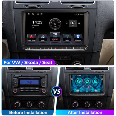 Android Car Stereo With Wireless Carplay GPS Navigation - Smarsty