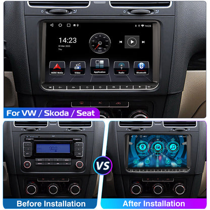 Android Car Stereo With Wireless Carplay GPS Navigation - Smarsty