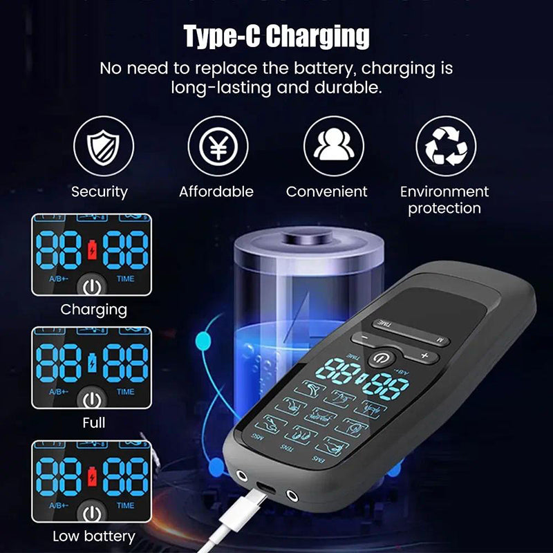 Electric Muscle Stimulator for Pain Relief and Slimming - Smarsty