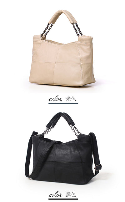 Cow Leather Saddle Bag For Women Mini Tote Luxury Daily - Smarsty