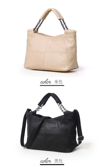 Cow Leather Saddle Bag For Women Mini Tote Luxury Daily - Smarsty