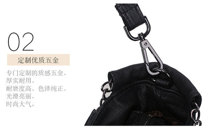 Cow Leather Saddle Bag For Women Mini Tote Luxury Daily - Smarsty