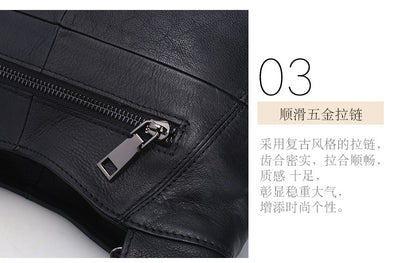Cow Leather Saddle Bag For Women Mini Tote Luxury Daily - Smarsty