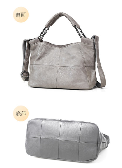 Cow Leather Saddle Bag For Women Mini Tote Luxury Daily - Smarsty