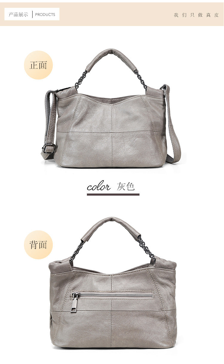 Cow Leather Saddle Bag For Women Mini Tote Luxury Daily - Smarsty