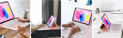 Keyboard Case For iPad 10th Gen 2022 10.9inch,Detachable Bluetooth Keyboard Cover For iPad 11 11inch A16 2025 With Pencil Holder