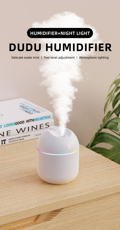 270ML Cool Mist Aroma Diffuser with LED Light - Smarsty