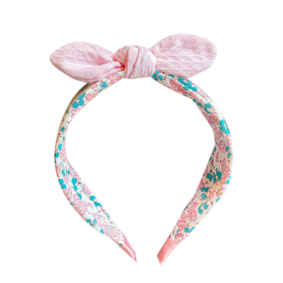 Korean Rabbit Ear Headband Wide Band Cute Comfortable Girls - Smarsty