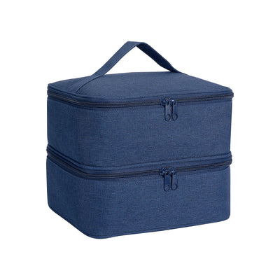 Nail Polish Organizer Double Layer Cosmetic Organizer Bag - Smarsty