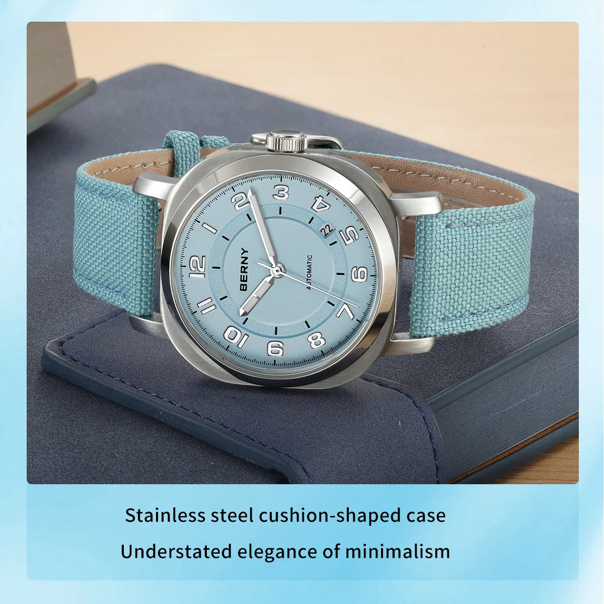 BERNY Women's Mechanical Watch With Sapphire Crystal - Smarsty