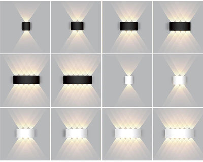 Waterproof Aluminum LED Wall Lamp for Indoor and Outdoor Use - Smarsty