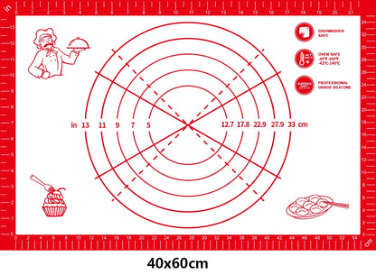 Non-Stick Silicone Baking Mat for Easy Dough Preparation - Smarsty