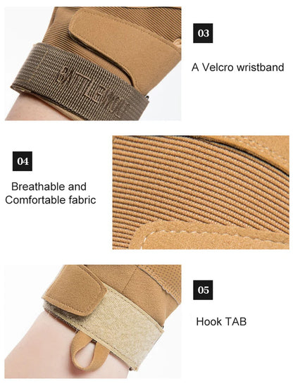 Tactical Full Finger Gloves for Hunting and Riding - Smarsty