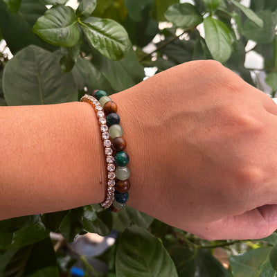 Handmade Wealth and Prosperity Bracelet Natural Stone - Smarsty