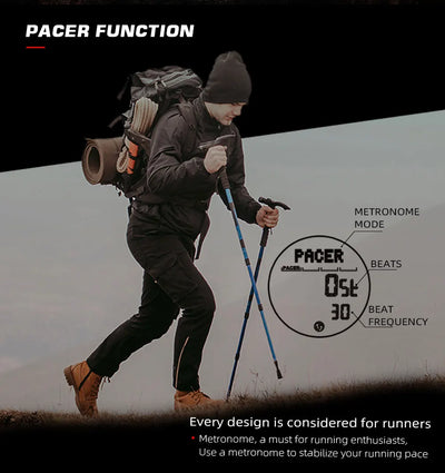 North Edge Alps Men's Waterproof Digital Sports Watch - Smarsty