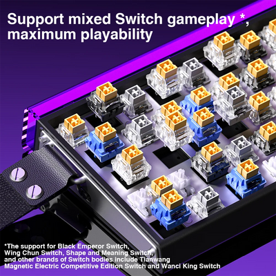 68 Key Magnetic Switch Keyboard Rapid Trigger RGB Wired - Smarsty