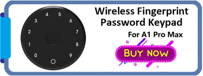 A1 Pro Bluetooth Smart Door Lock With Easy Installation - Smarsty