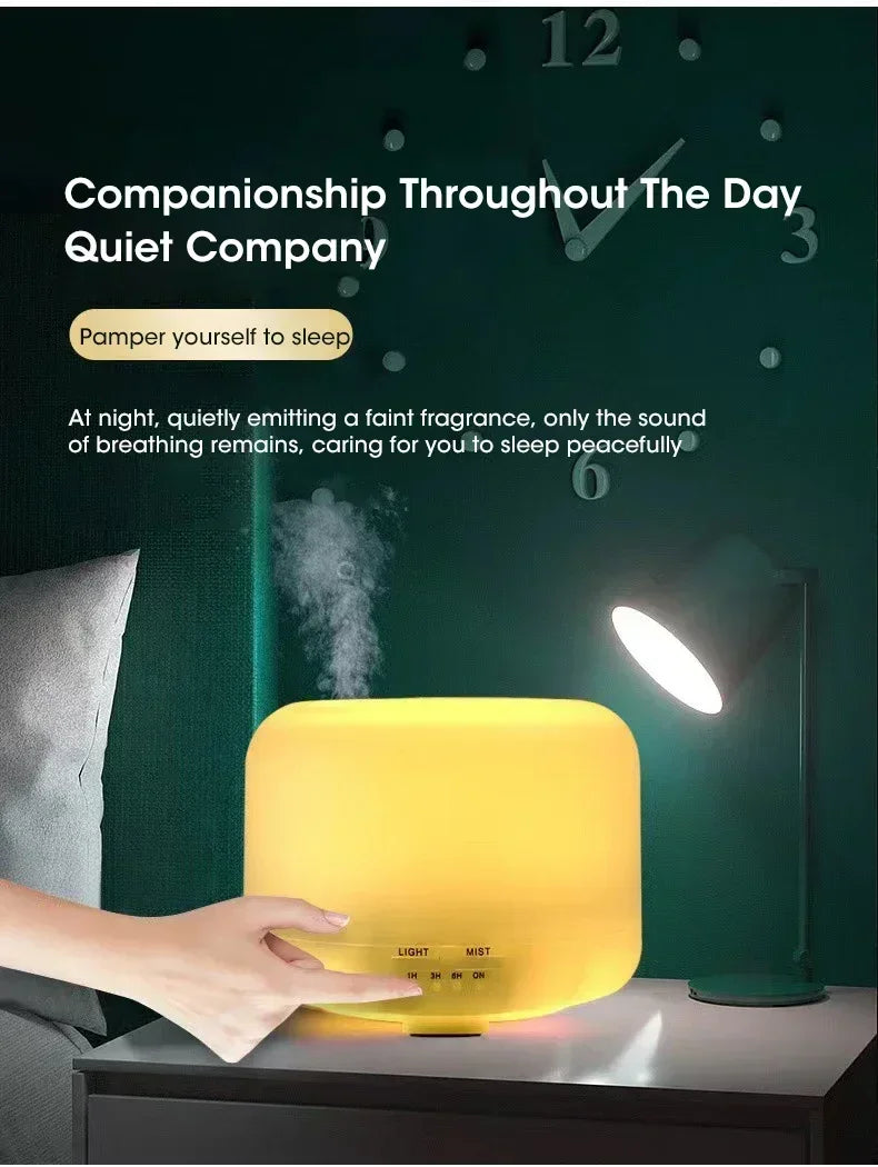 500ml Essential Oil Diffuser with Cool Mist Function - Smarsty