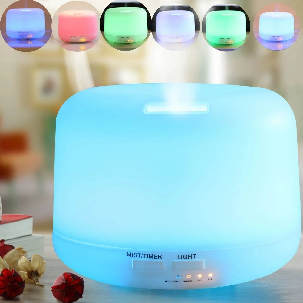 500ml Essential Oil Diffuser with Cool Mist Function - Smarsty