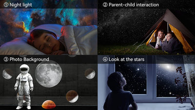 Galaxy Projector Night Light for Kids Bedroom - Smarsty