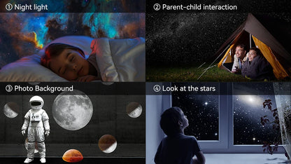 Galaxy Projector Night Light for Kids Bedroom - Smarsty