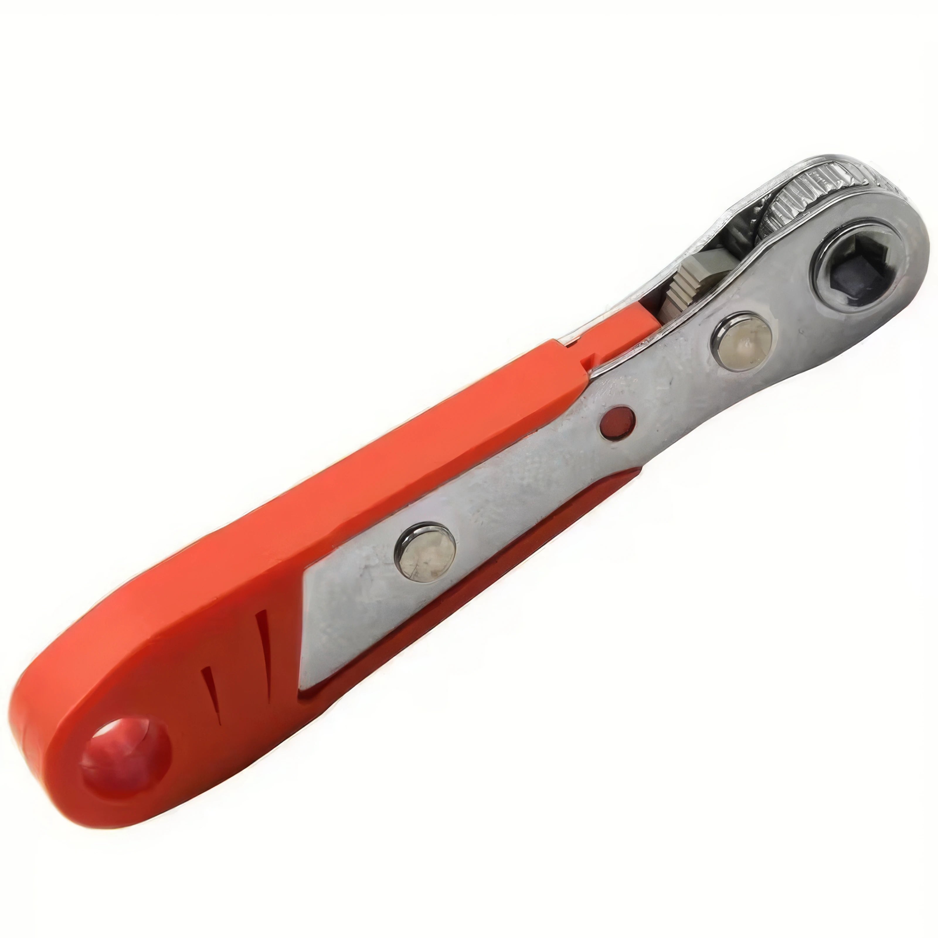 1 Set of Red Multifunctional Screwdriver, Anti Slip Handle, Multifunctional Tool, Suitable for Daily Home Maintenance