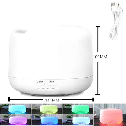 500ml Essential Oil Diffuser with Cool Mist Function - Smarsty