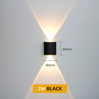 Waterproof Aluminum LED Wall Lamp for Indoor and Outdoor Use - Smarsty