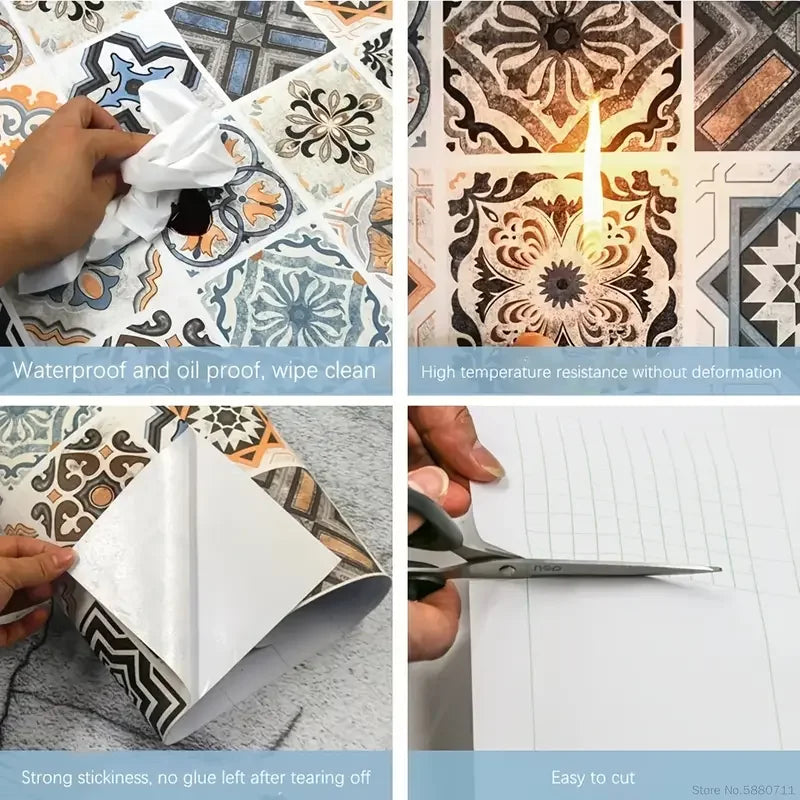 3D Waterproof PVC Wallpaper for Easy Home Decor - Smarsty