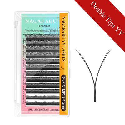 YY Shape Triple Top Eyelash Extensions for Volume - Smarsty