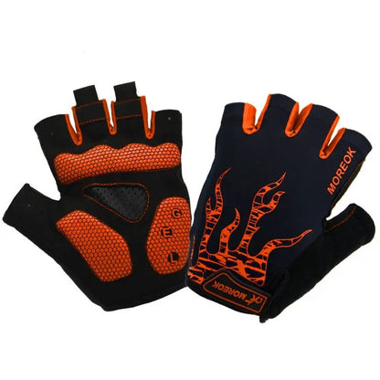 Breathable MTB Cycling Gloves with Shock Absorbing Gel Pads - Smarsty