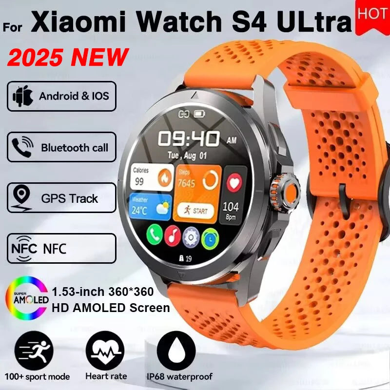 S4 Ultra Xiaomi Smart Bracelet with AMOLED HD Screen - Smarsty